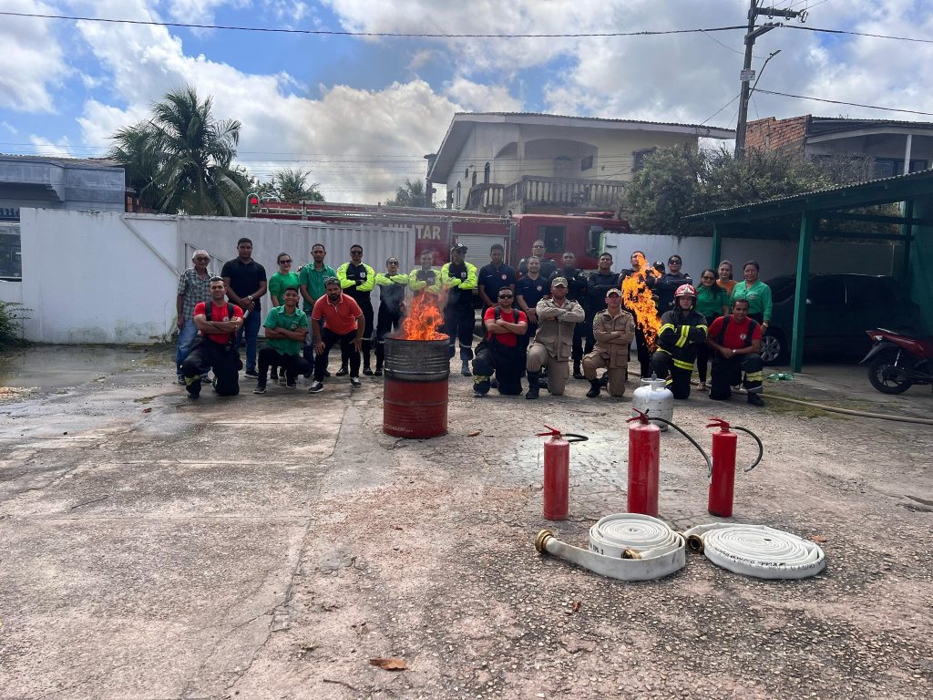 Câmara de Moju sedia curso de Brigada de Incêndio promovido pelo Corpo de Bombeiros